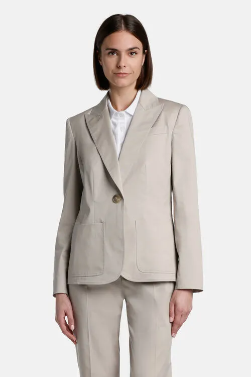 Villanova Villanova Blue Women Jackets and Blazers Luisa Spagnoli