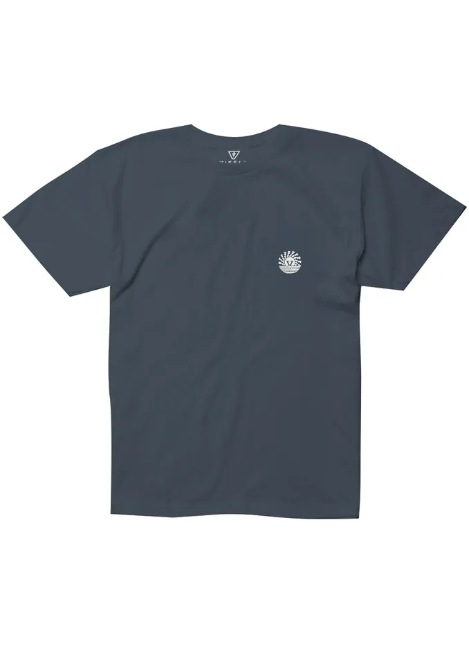 Vissla Clothing Youth Solar Spin Boys Tee Navy