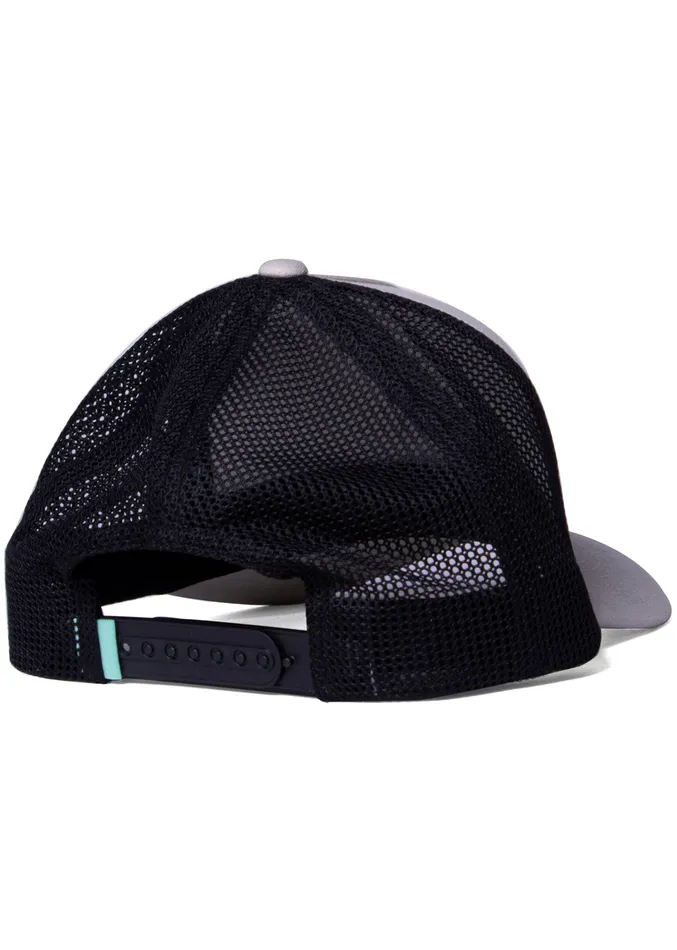Vissla Hats Men Trip Out Eco Trucker Hat Bone Vissla Hats Men Trip Out Eco Trucker Hat Bone