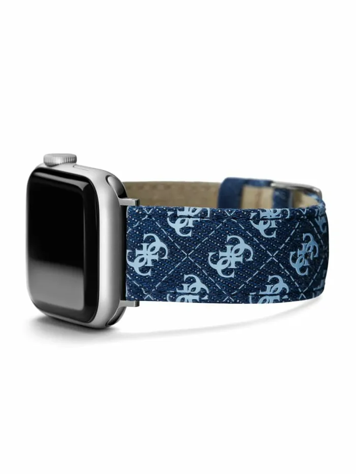 Watches Denim Quattro G 3841 mm Band for Apple Watch Blue GUESS Women Watches Denim Quattro G 3841 mm Band for Apple Watch Blue GUESS Women