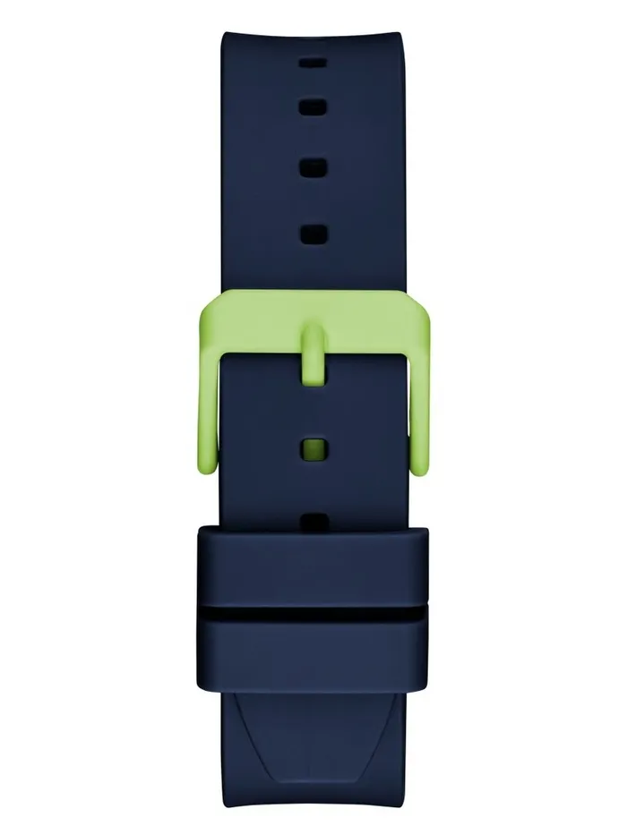 Watches Eco Navy and Green Analog Watch Rainbow GUESS Women Watches Eco Navy and Green Analog Watch Rainbow GUESS Women