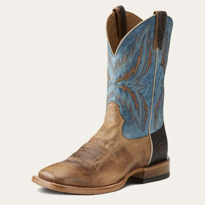 Western Boots Men Ariat Arena Rebound Western Boot Dusted Wheat