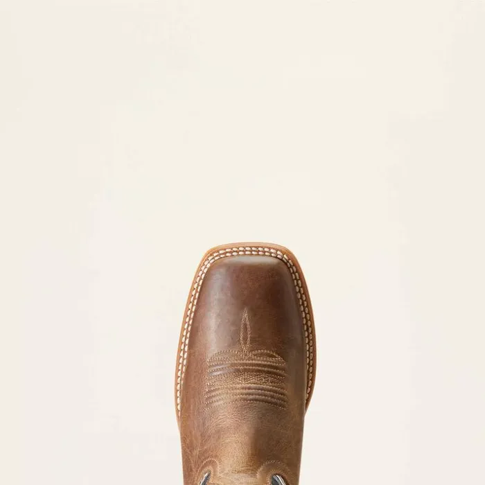 Western Boots Men Ariat Frontier Chimayo Western Boot Natural Crunch