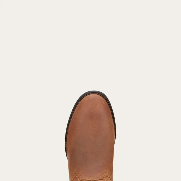 Western Boots Men Ariat Heritage Roper Western Boot Distressed Brown Western Boots Men Ariat Heritage Roper Western Boot Distressed Brown