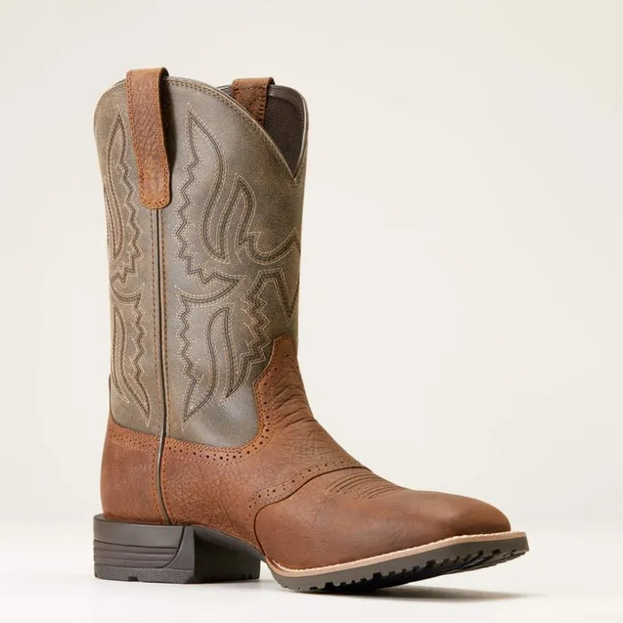 Western Boots Men Ariat Hybrid Ranchway Western Boot Earth