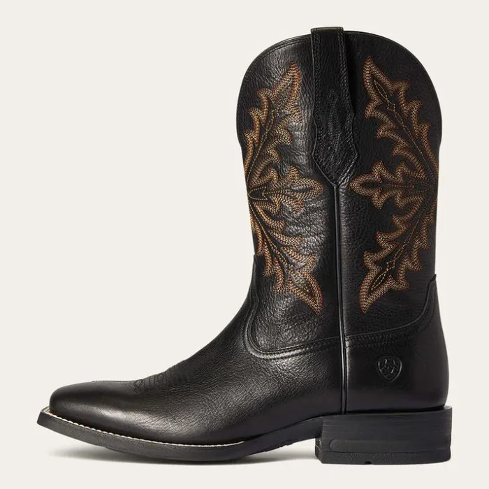 Western Boots Men Ariat Qualifier Western Boot Night Sky Western Boots Men Ariat Qualifier Western Boot Night Sky