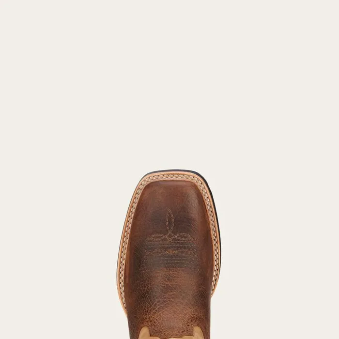 Western Boots Men Ariat Quickdraw Western Boot Tumbled Bark
