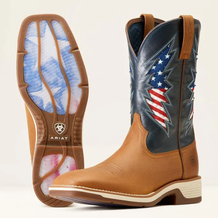 Western Boots Men Ariat Ridgeback VentTEK Western Boot Georgia Clay