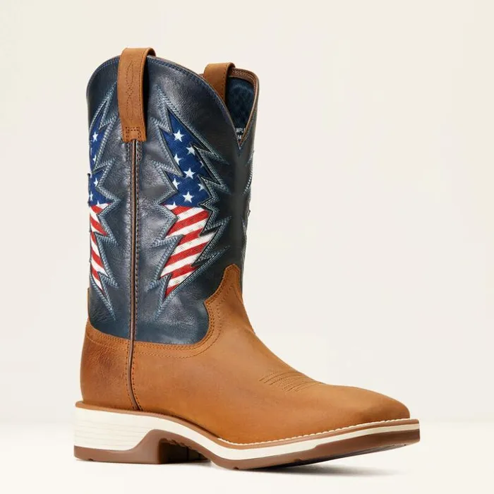 Western Boots Men Ariat Ridgeback VentTEK Western Boot Georgia Clay Western Boots Men Ariat Ridgeback VentTEK Western Boot Georgia Clay