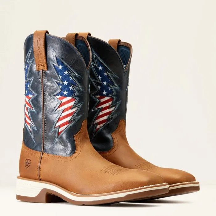 Western Boots Men Ariat Ridgeback VentTEK Western Boot Georgia Clay Western Boots Men Ariat Ridgeback VentTEK Western Boot Georgia Clay