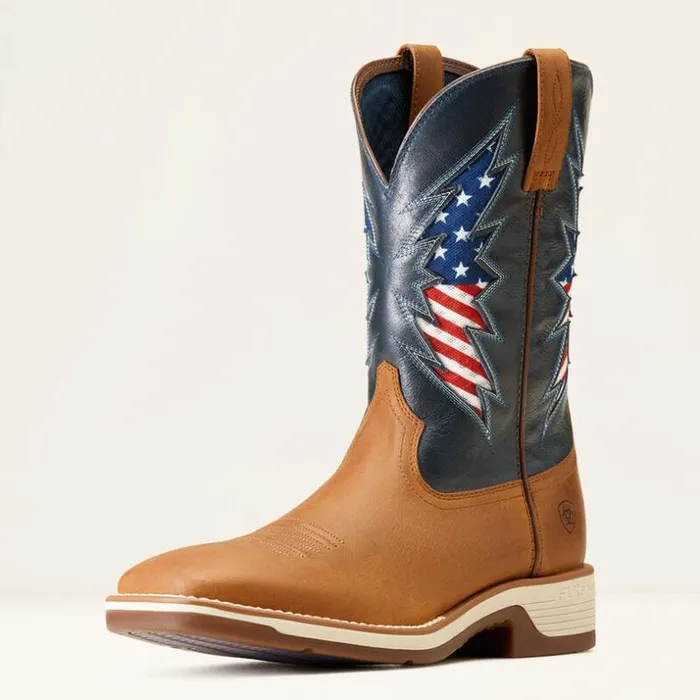 Western Boots Men Ariat Ridgeback VentTEK Western Boot Georgia Clay Western Boots Men Ariat Ridgeback VentTEK Western Boot Georgia Clay