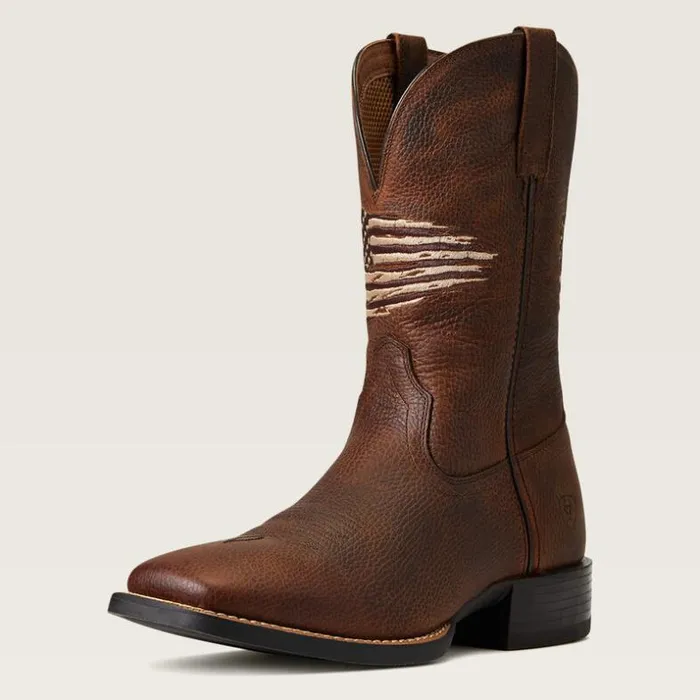 Western Boots Men Ariat Sport All Country Western Boot Cliff Brown