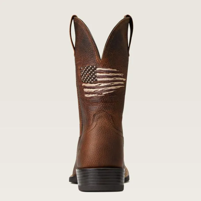 Western Boots Men Ariat Sport All Country Western Boot Cliff Brown Western Boots Men Ariat Sport All Country Western Boot Cliff Brown