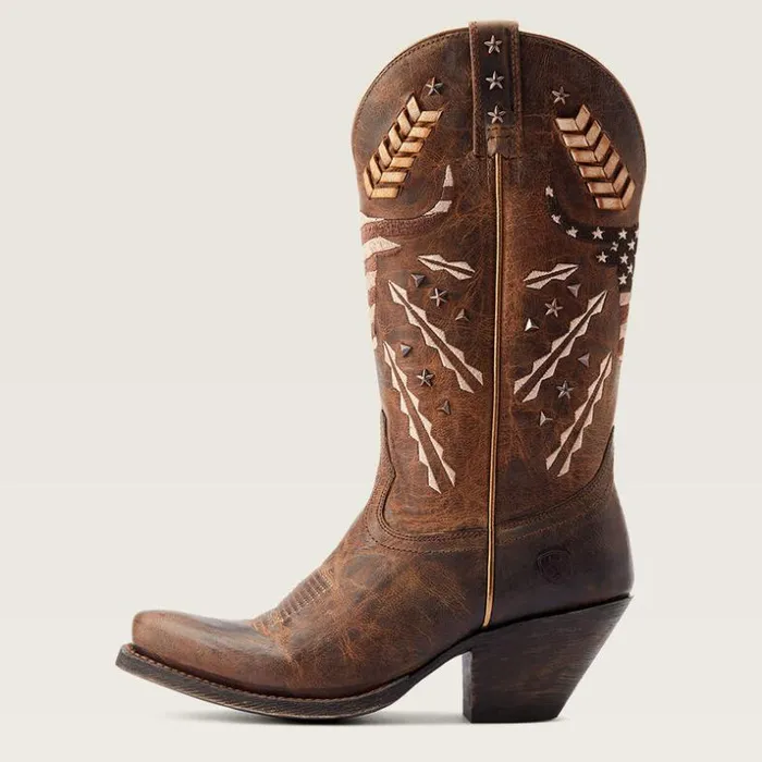 Western Boots Women Ariat Circuit Americana Western Boot Rhino Tan Western Boots Women Ariat Circuit Americana Western Boot Rhino Tan