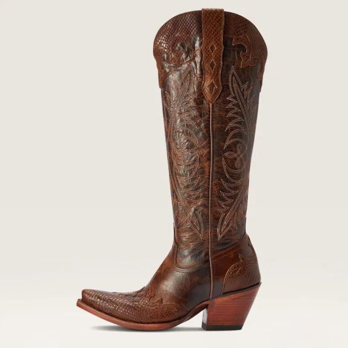 Western Boots Women Ariat Geneva StretchFit Western Boot Rye Western Boots Women Ariat Geneva StretchFit Western Boot Rye