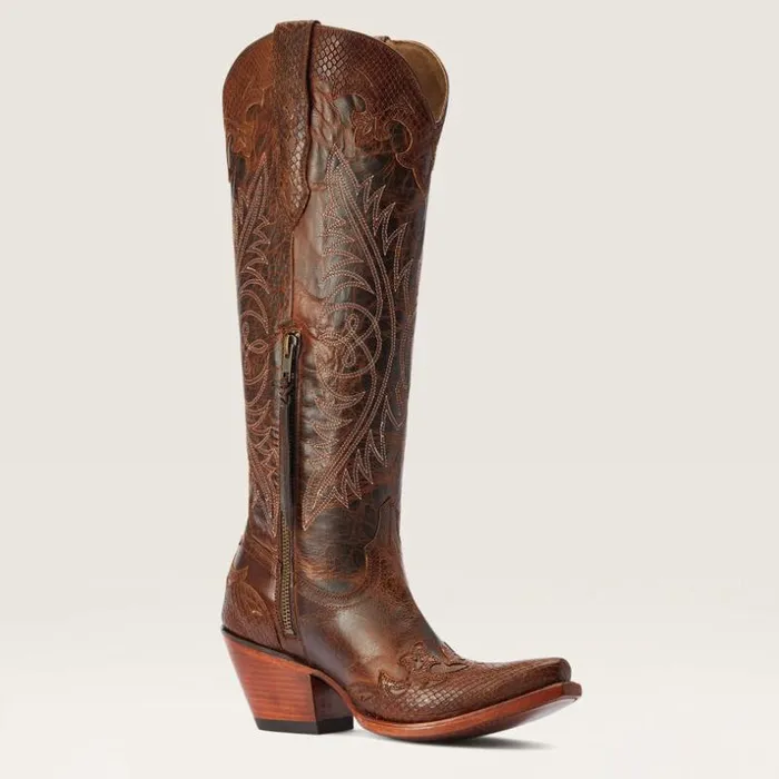 Western Boots Women Ariat Geneva StretchFit Western Boot Rye Western Boots Women Ariat Geneva StretchFit Western Boot Rye