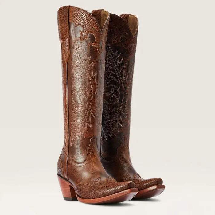Western Boots Women Ariat Geneva StretchFit Western Boot Rye Western Boots Women Ariat Geneva StretchFit Western Boot Rye