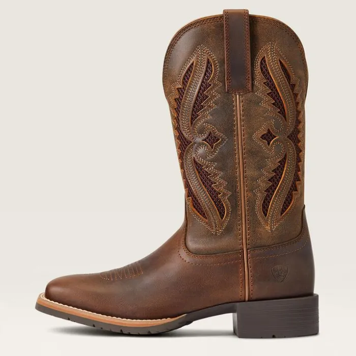 Western Boots Women Ariat Hybrid Rancher VentTek 360 Western Boot Distressed Tan Truffle Western Boots Women Ariat Hybrid Rancher VentTek 360 Western Boot Distressed Tan Truffle