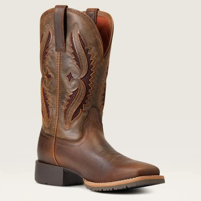 Western Boots Women Ariat Hybrid Rancher VentTek 360 Western Boot Distressed Tan Truffle Western Boots Women Ariat Hybrid Rancher VentTek 360 Western Boot Distressed Tan Truffle
