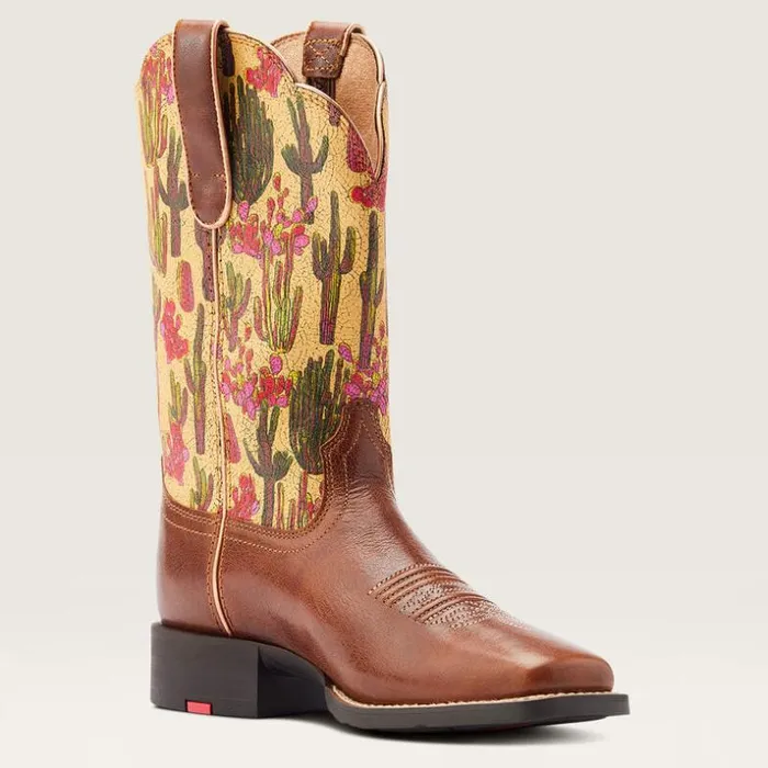 Western Boots Women Ariat Round Up Wide Square Toe Western Boot Lioness Western Boots Women Ariat Round Up Wide Square Toe Western Boot Lioness