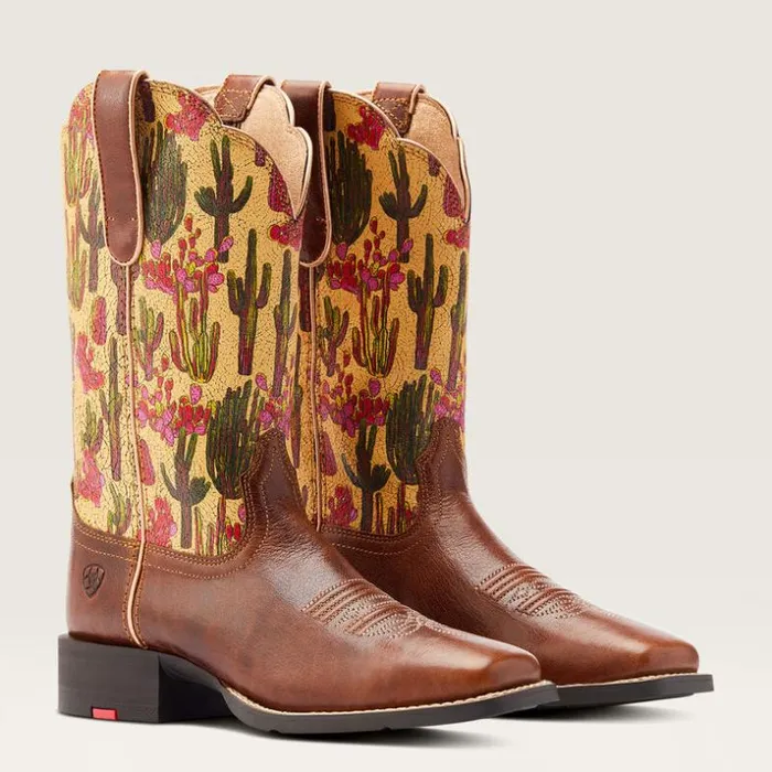 Western Boots Women Ariat Round Up Wide Square Toe Western Boot Lioness Western Boots Women Ariat Round Up Wide Square Toe Western Boot Lioness