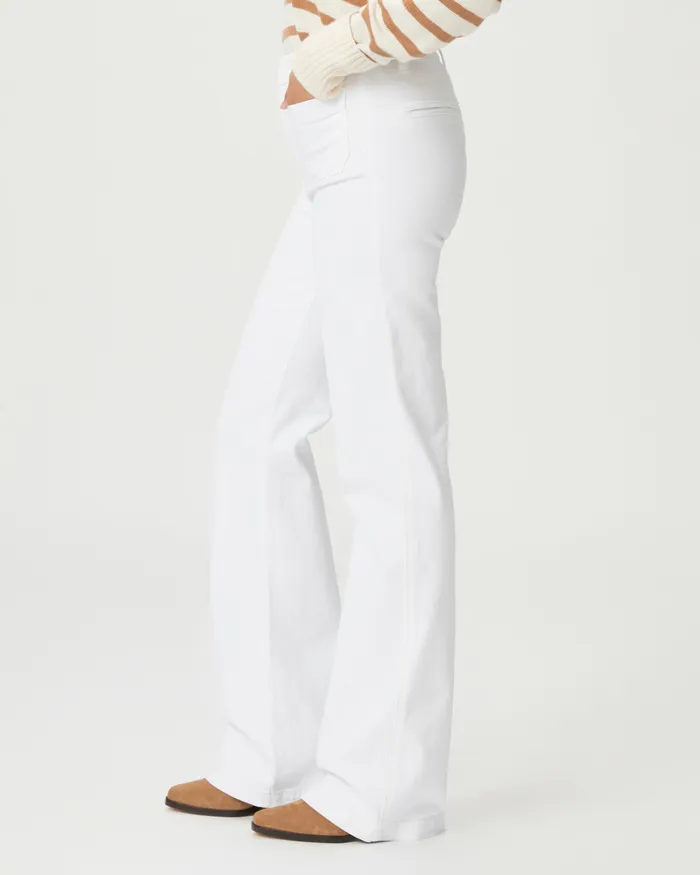 Wide Leg Women Leenah Wide Leg Jean 8211 Crisp White PAIGE Wide Leg Women Leenah Wide Leg Jean 8211 Crisp White PAIGE