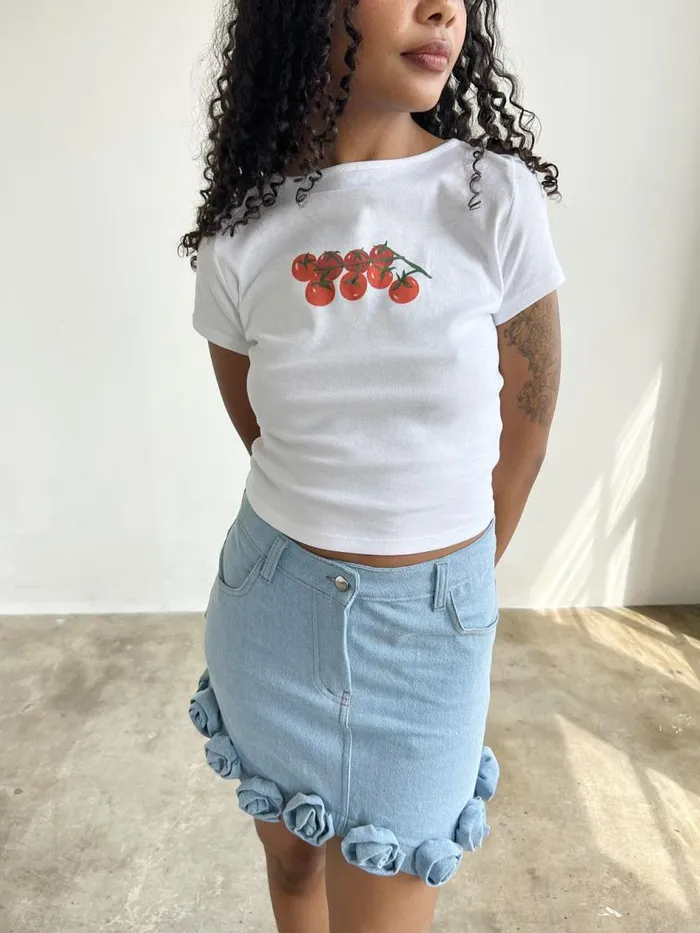 Women Alex Tee Pomodoro Lisa Says Gah Graphic Tees