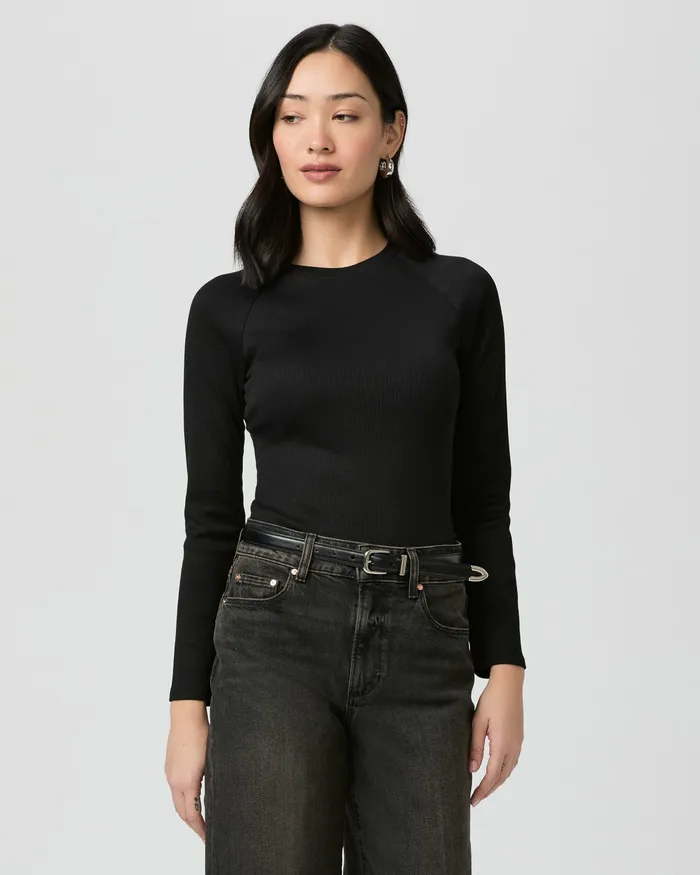 Women Amren Tee 8211 Black Tees and Tanks PAIGE
