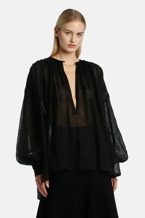 Women Balconcino Balconcino Chestnut Blouses and Shirts Luisa Spagnoli