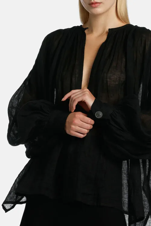 Women Balconcino Balconcino Chestnut Blouses and Shirts Luisa Spagnoli Women Balconcino Balconcino Chestnut Blouses and Shirts Luisa Spagnoli