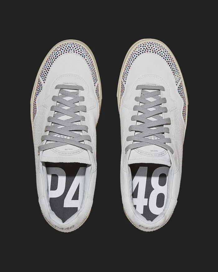 Women Bali P448 Bali WhiteStrass Sneaker Women Bali P448 Bali WhiteStrass Sneaker