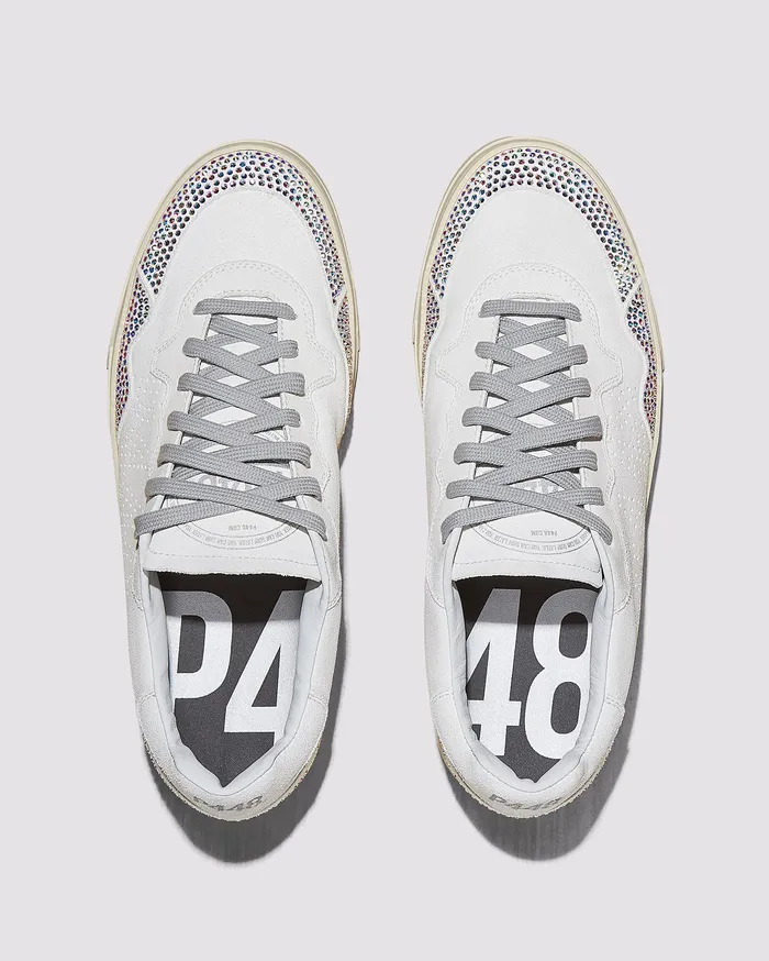 Women Bali P448 Bali WhiteStrass Sneaker Women Bali P448 Bali WhiteStrass Sneaker