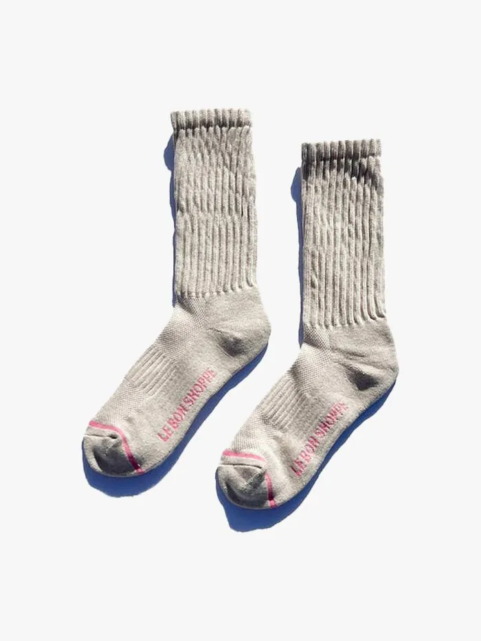 Women Ballet Socks Oatmeal Lisa Says Gah Socks