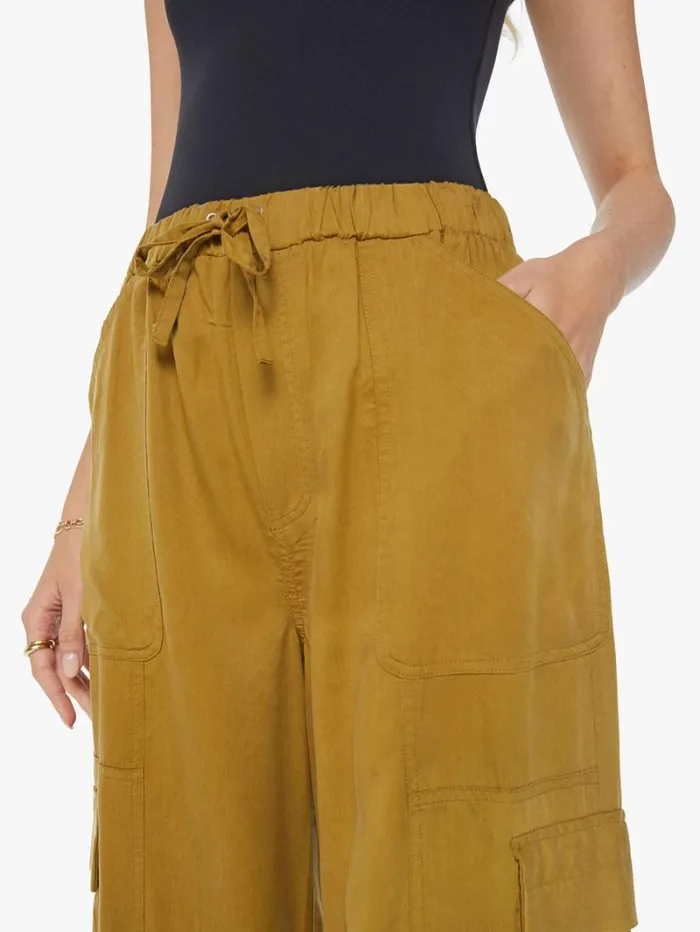 Women Barrel Mother Denim The Curbside Cargo Quickie Cinch Bronze Mist Women Barrel Mother Denim The Curbside Cargo Quickie Cinch Bronze Mist