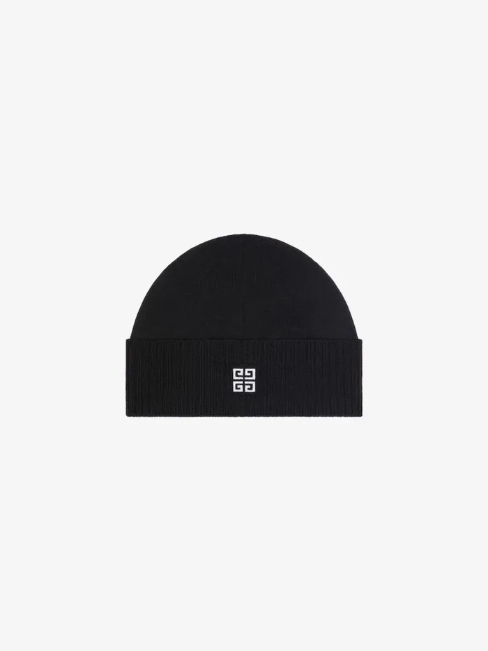 Women Beanies and Caps Givenchy GIVENCHY 4G Beanie In Wool Blackwhite Women Beanies and Caps Givenchy GIVENCHY 4G Beanie In Wool Blackwhite