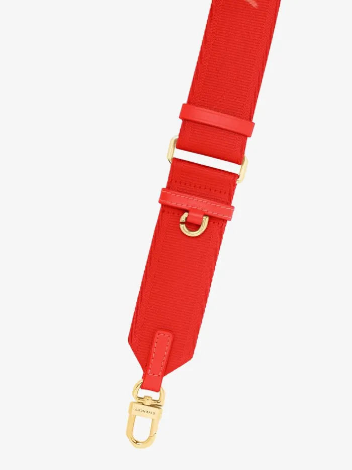 Women Belts Givenchy GIVENCHY Strap In Webbing Red Women Belts Givenchy GIVENCHY Strap In Webbing Red