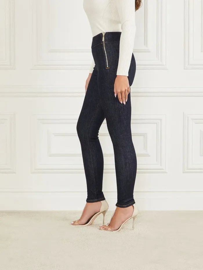 Women Bianca Skinny Jean Hailey Wash Jeans and Denim GUESS