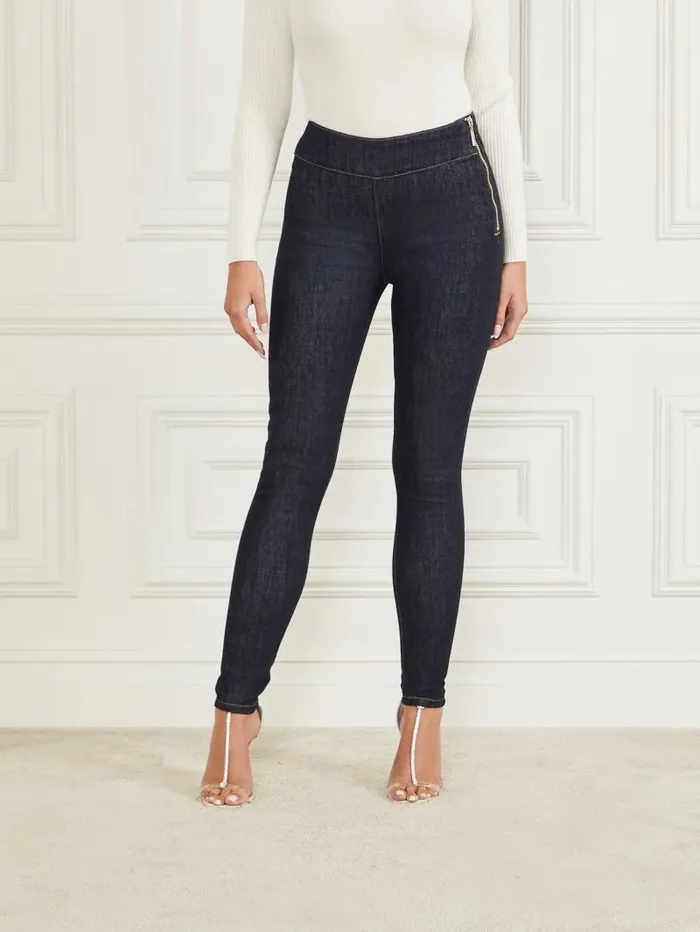 Women Bianca Skinny Jean Hailey Wash Jeans and Denim GUESS