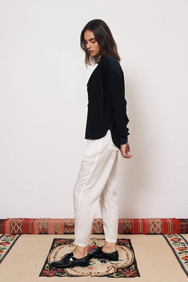 Women Black Igbo Top Raquel Allegra Tops