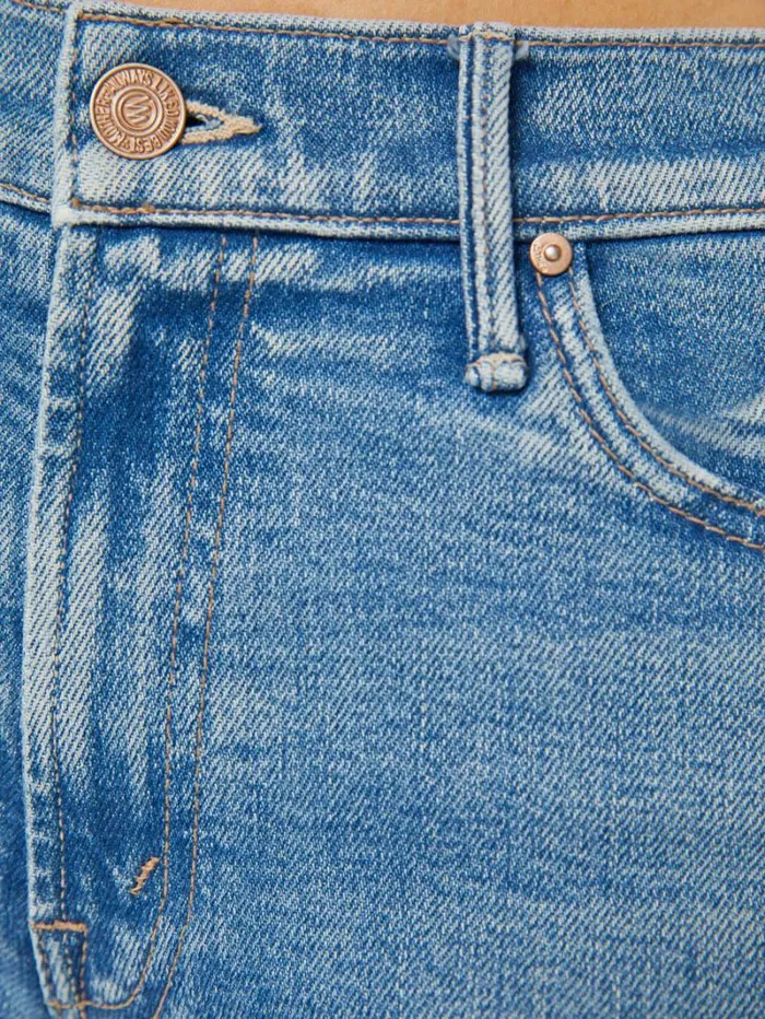 Women Bootcut Mother Denim Petites The Lil039 Outsider Sneak Wash Flag Me Down