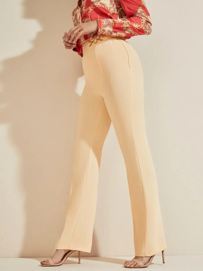 Women Bottoms GUESS Maryam Pant Whistful Peach Women Bottoms GUESS Maryam Pant Whistful Peach