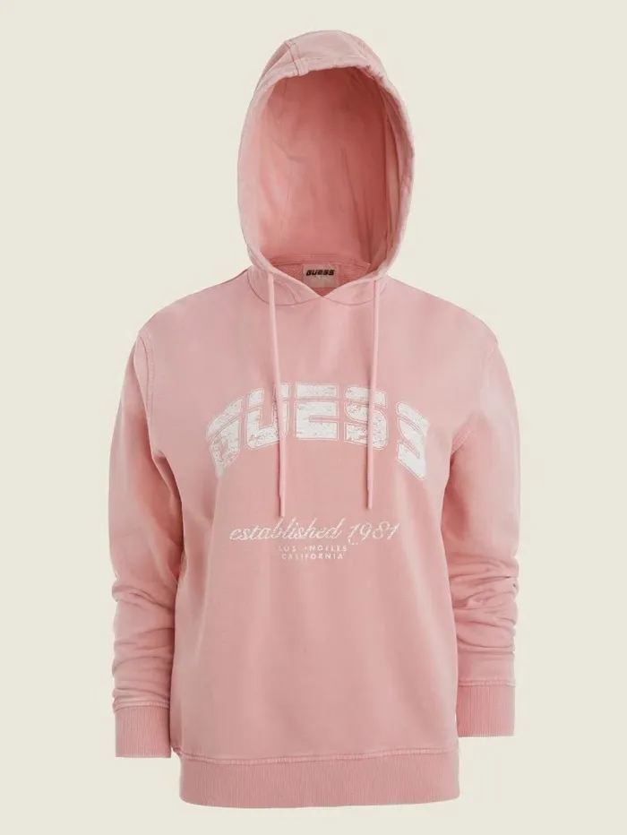 Women Bryony Hoodie Pink Story Activewear GUESS
