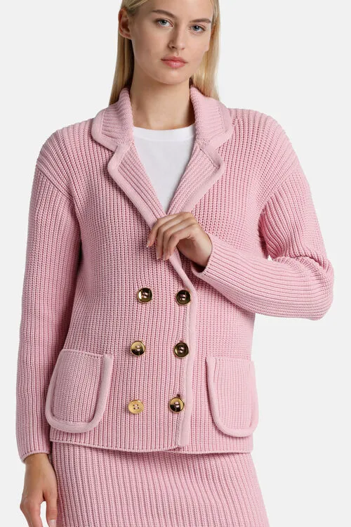 Women Cardigan Luisa Spagnoli Consono Consono Pink Women Cardigan Luisa Spagnoli Consono Consono Pink