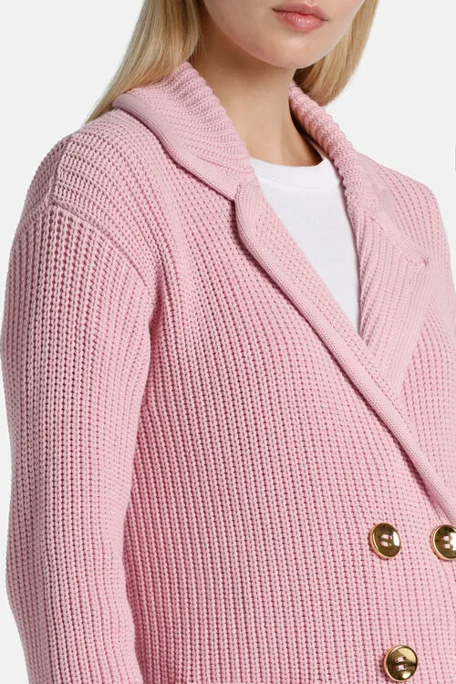 Women Cardigan Luisa Spagnoli Consono Consono Pink Women Cardigan Luisa Spagnoli Consono Consono Pink