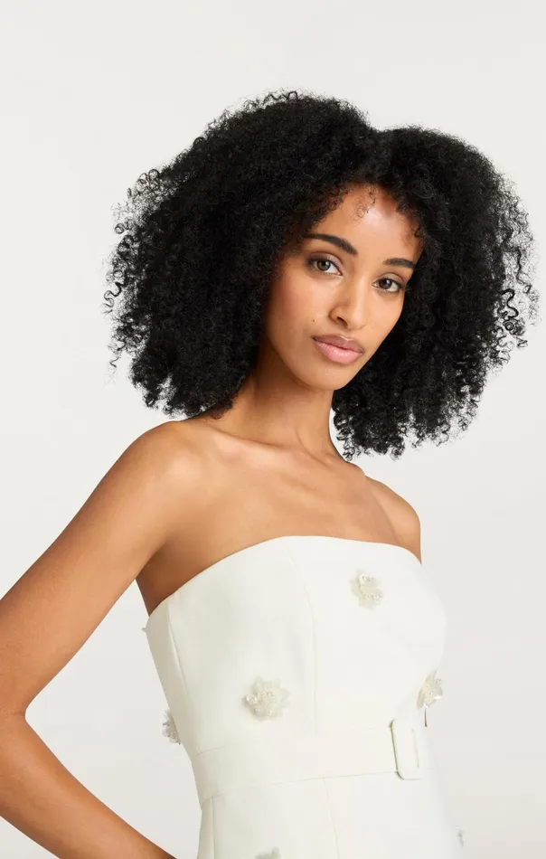 Women Cinq Sept Cocktail and Evening Blair Dress Ivory