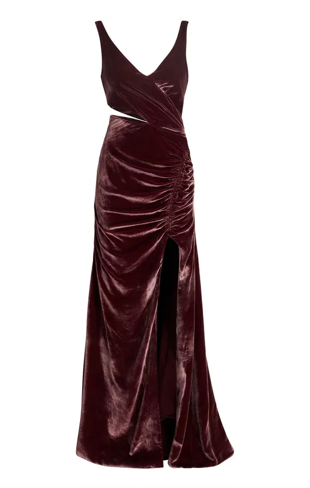 Women Cinq Sept Cocktail and Evening Genevive Gown Calla Lily