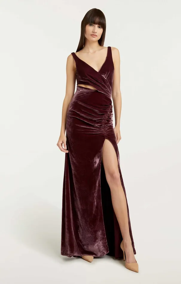 Women Cinq Sept Cocktail and Evening Genevive Gown Calla Lily