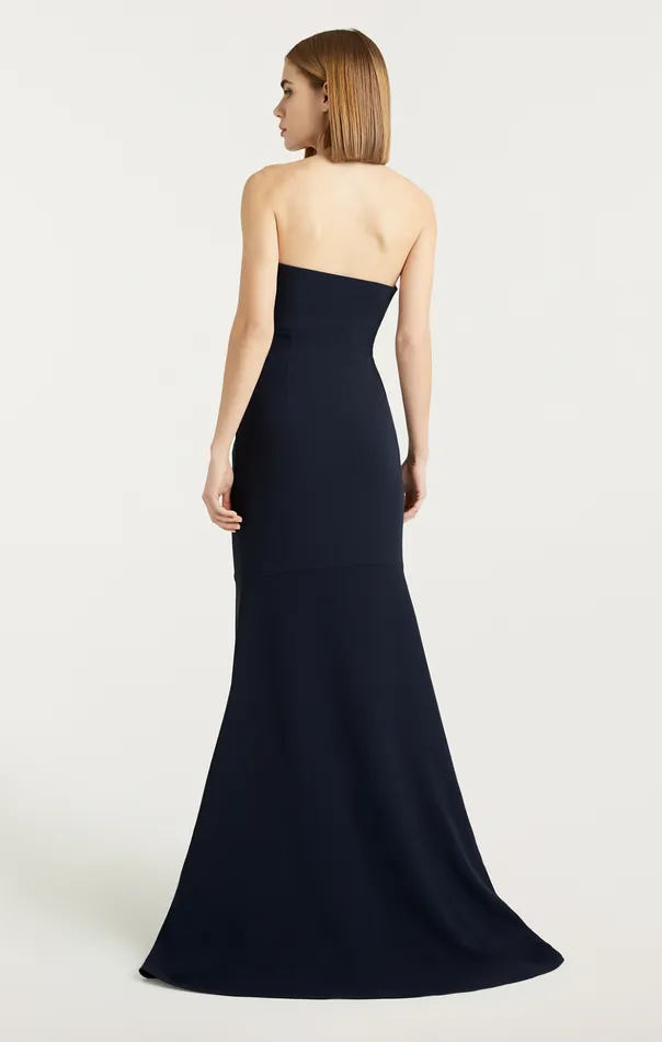 Women Cinq Sept Cocktail and Evening Hyde Gown Navy