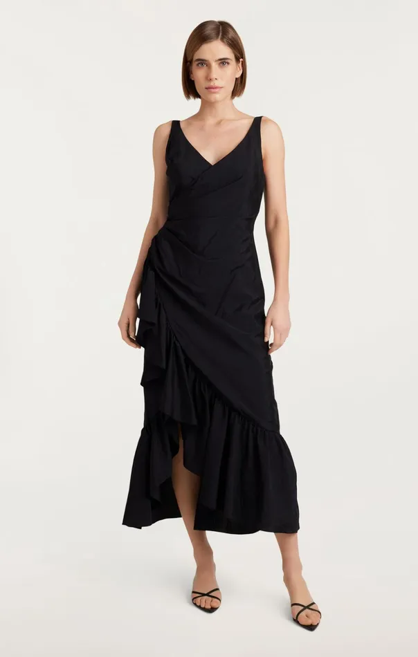 Women Cinq Sept Cocktail and Evening Mimi Dress Black