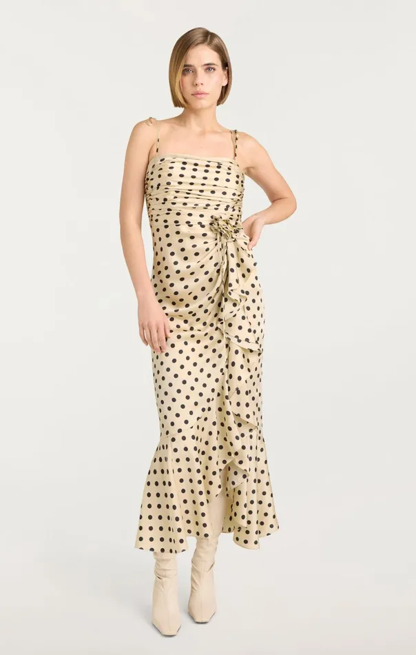 Women Cinq Sept Cocktail and Evening Mireya Dress Gardeniablack